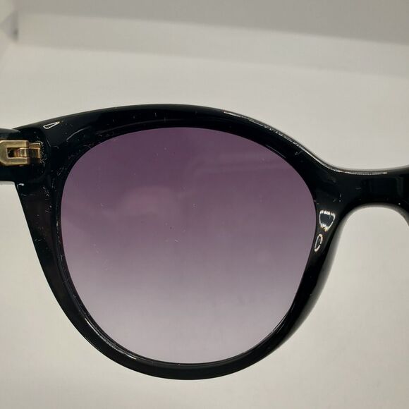 Kate Spade New York Samantha Sunglasses Samanthas 80790 Black Gray Ombre Lenses